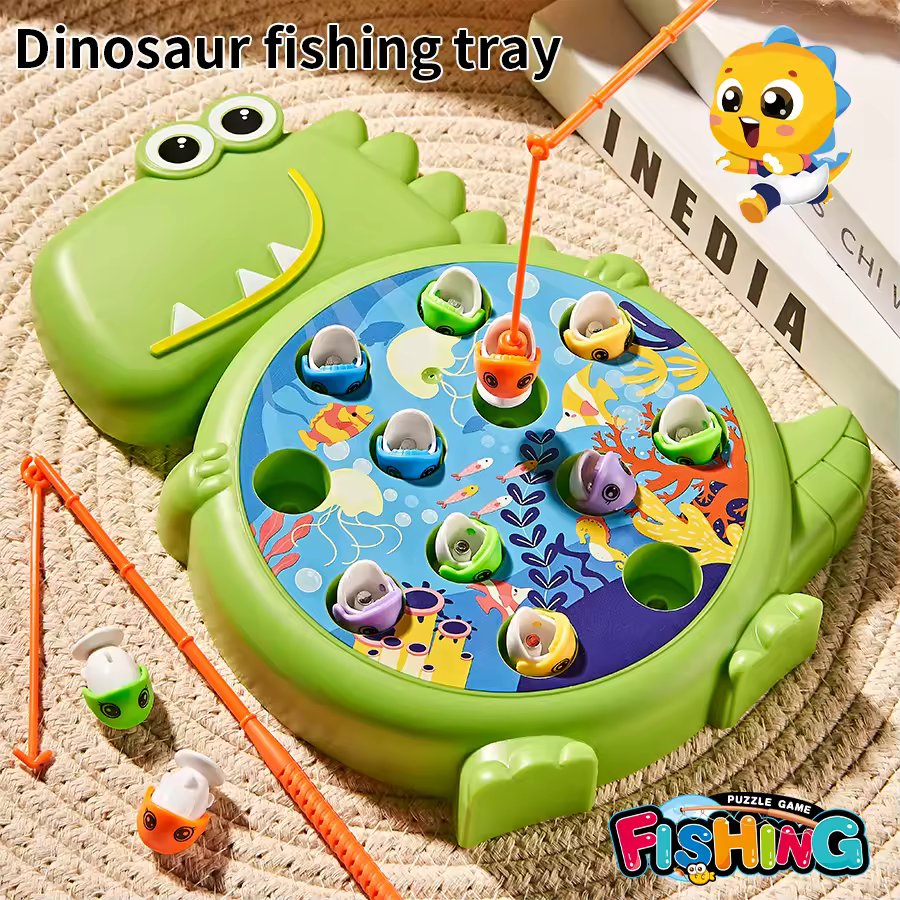 Fishing Plate Early Education Toy