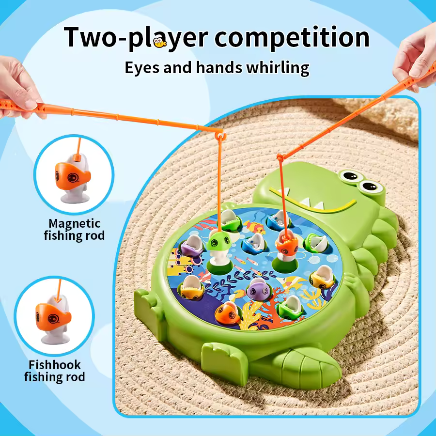 Fishing Plate Early Education Toy