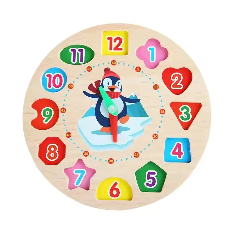 Wooden Number Blocks Puzzle