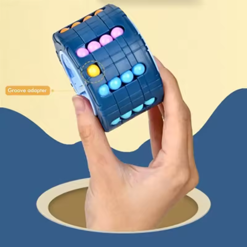 3D Spinning Magic Bean Toy